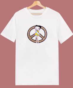 Betty Boop Flowers 80s T Shirt