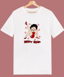 Betty Boop Lips 80s T Shirt