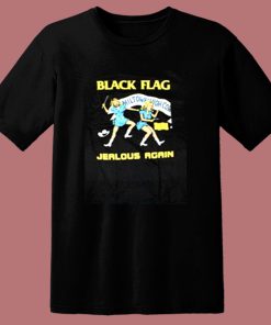 Black Flag Jealous Again 80s T Shirt