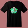 Bulbasaur Pokemon Evolution Chart Custom 80s T Shirt