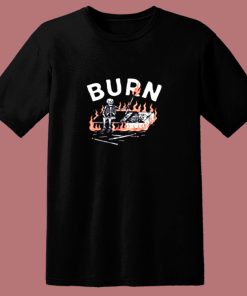 Burn Skull 80s T Shirt