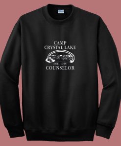 Camp Crystal Lake Camping Vintage 80s Sweatshirt
