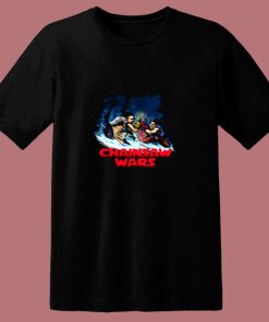 Chainsaw Wars Star Wars Leatherface Horror Halloween Movie 80s T Shirt
