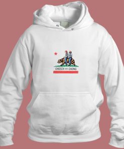 Cheech And Chong California Republic Flag Aesthetic Hoodie Style