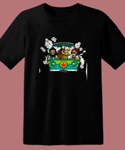 Cheech And Chong Scooby Doo 80s T Shirt