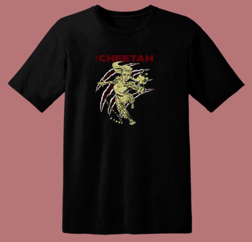 Cheetah Attack Wonder Woman 1984 80s T Shirt