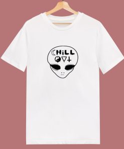Chill Out Alien 80s T Shirt
