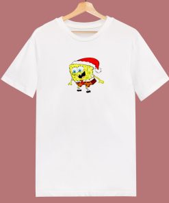 Christmas Day Spongebob Tv Cartoon 80s T Shirt