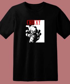 Chucky Doll Horror Movie Scary 80s T Shirt