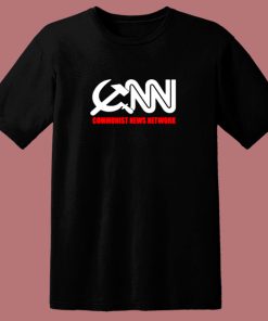 Cnn Communist News Network 80s T Shirt