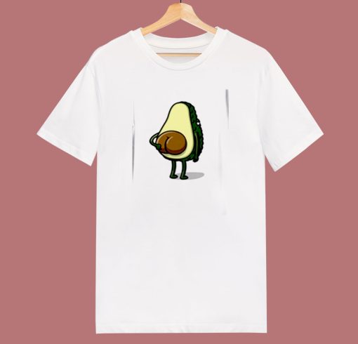 Cute Avocado Beer Belly 80s T Shirt