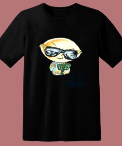 Cute Family Guy Stewie With Cash Bling 80s T Shirt