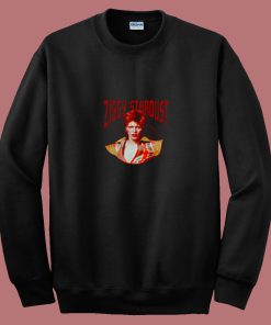 David Bowie Ziggy Stardust Photo 80s Sweatshirt