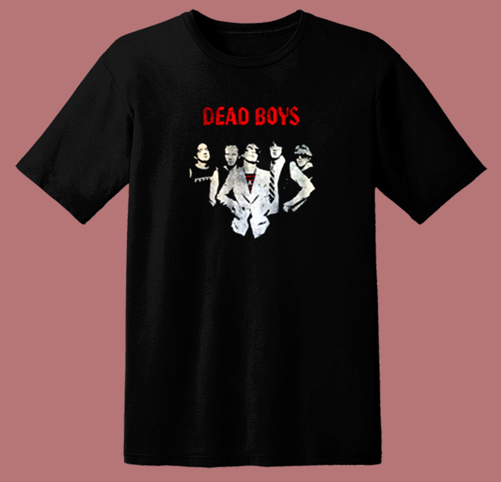 Bare gør Anklage Tempel Dead Boys Vintage Punk Rock 80s T Shirt - Mpcteehouse.com