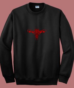 Death Metal Uterus And Ovaries 80s Sweatshirt