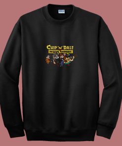 Disney Chip N Dale Goofy Group Rescue 80s Sweatshirt