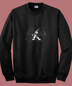 Disney Mickey Ryu Street Fighter Parody 80s Sweatshirt