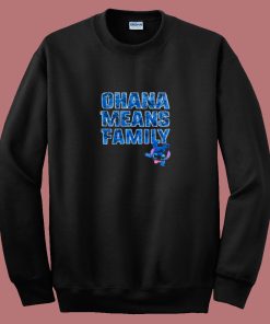 Disney Ohana Means Family Unisex 80s Sweatshirt