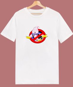 Dragon Ball Majin Buu Ghostbuster Funny 80s T Shirt