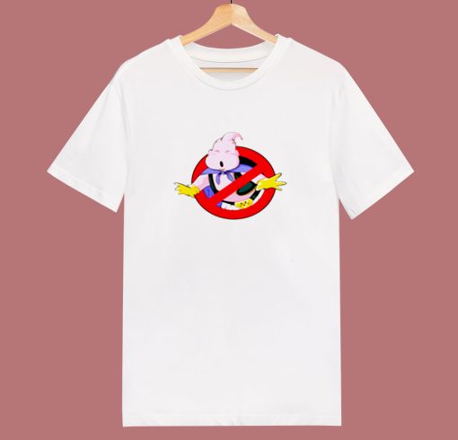 Dragon Ball Majin Buu Ghostbuster Funny 80s T Shirt