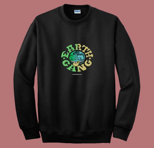 Earth Gang Ombre Globe 80s Sweatshirt