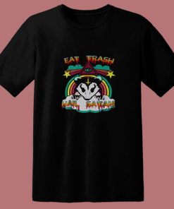 Eat Trash Hail Satan 80s T Shirt