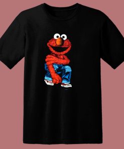 Elmo Sesame Street Cartoon Retro Jim Henson 80s T Shirt