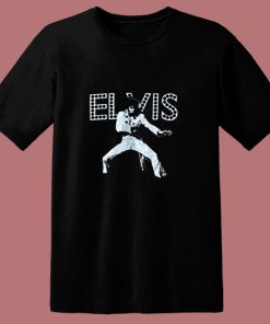 Elvis Presley Dance In Lights Regular 80s T Shirt