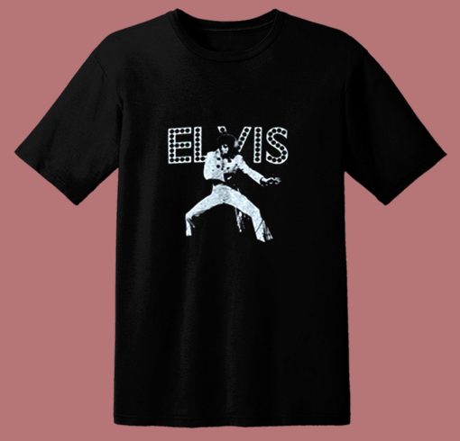 Elvis Presley Dance In Lights Regular 80s T Shirt