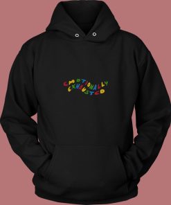 Emotionally Exhausted 80s Hoodie
