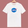 Flat Earth Nasa 80s T Shirt