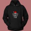 Forced Family Fun Sarcastic Christmas 80s Hoodie