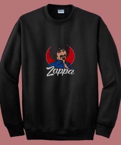 Frank Zappa Illustration Rock Musician Mothers Of Invention 80s Sweatshirt