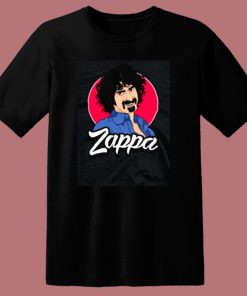 Frank Zappa Illustration Rock Musician Mothers Of Invention 80s T Shirt