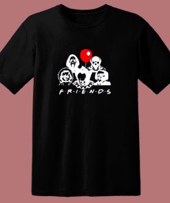 Friends Michael Myers Pennywise And Chucky 80s T Shirt