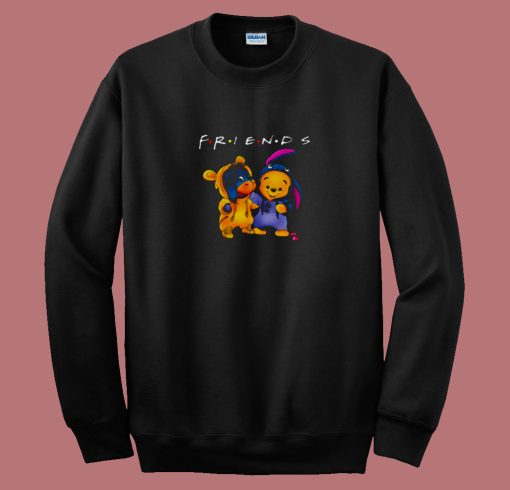 Friends Pooh And Eeyore 80s Sweatshirt