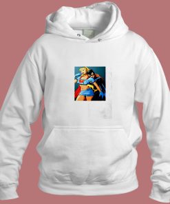 Funny Batgirl Grab Boobs Sexy Supergirl Aesthetic Hoodie Style