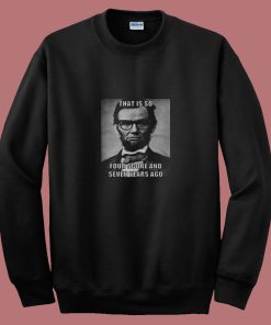 Funny Hipster Abraham Lincoln 80s Sweatshirt