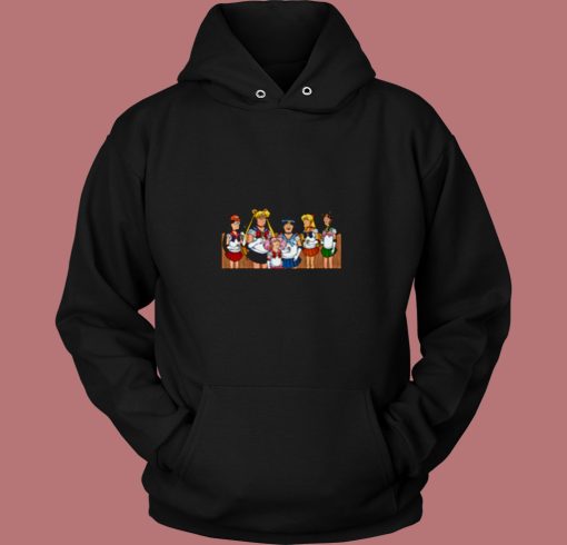 Funny King Of The Hill X Sailor Moon 80s Hoodie