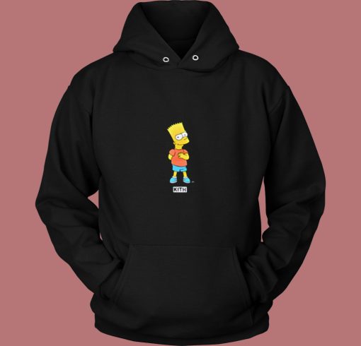 Funny Kith X The Simpsons Bart 80s Hoodie