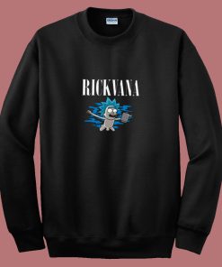 Funny Rickvana Parody Rick And Morty 80s Sweatshirt