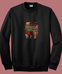 Funny Scarecrow Pumpkin 80s Sweatshirt