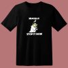 Funny Yoda Seagulls Stop It Now Unisex 80s T Shirt