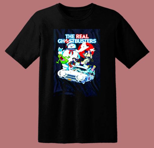 Ghostbusters Crew Collage 80s T Shirt