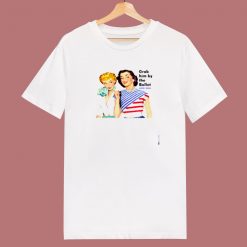 Grab Him By The Ballot Vote 2020 Women Liberal Vintage 80s T Shirt