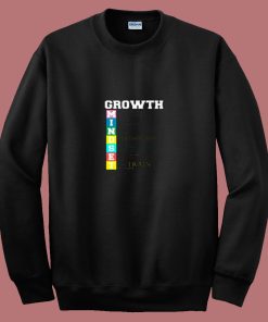 Growth New Mindset And Resolution 80s Sweatshirt