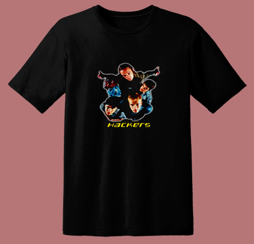 Hackers 90s Throwback Movie 80s T Shirt - Mpcteehouse.com
