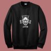 Hannya Noh Mask Japan Oni Demon 80s Sweatshirt
