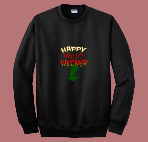 Happy Halloweener Hubie Halloween 80s Sweatshirt