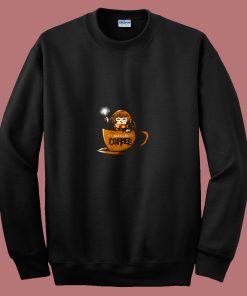 Hermione Accio Coffee Classic 80s Sweatshirt